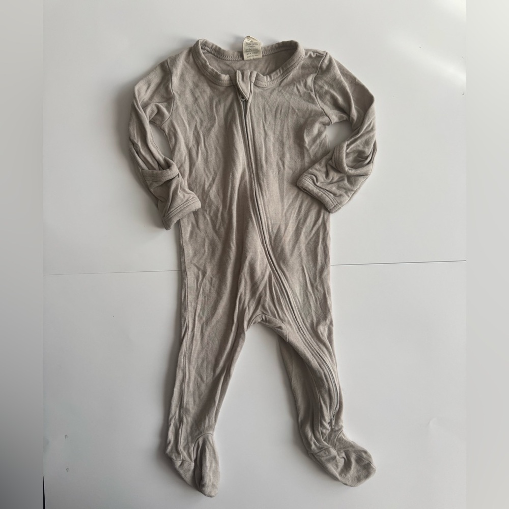 Kate Quinn Newborn Bamboo Moonstone Onesie Double Zip